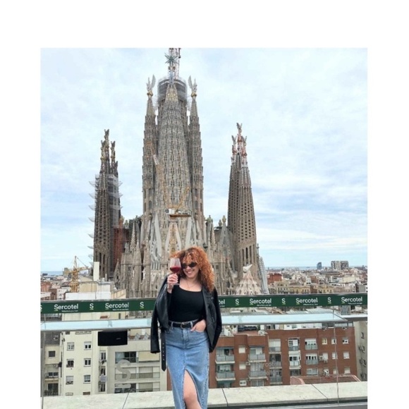 Women's High-Rise Denim Maxi Skirt
- Universal Thread Medium Wash new - Picture 6 of 11